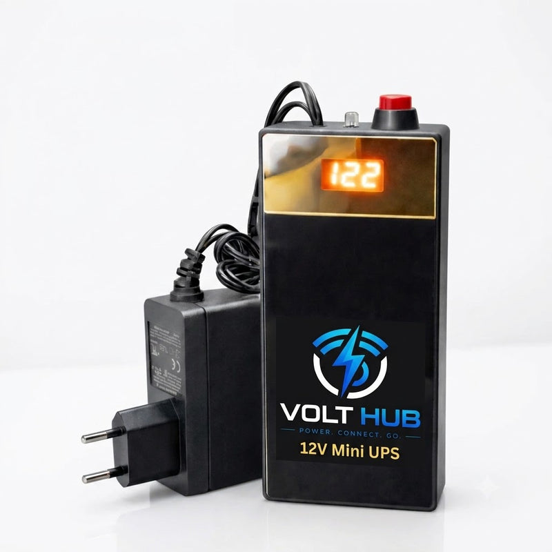 12V wifi router mini UPS 20000 mAH Volt Hub