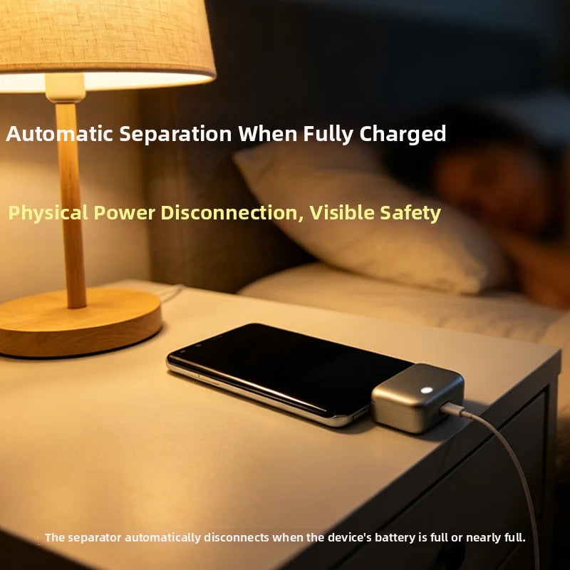 Smart Full Charge Separator Charging Protector Type-C
