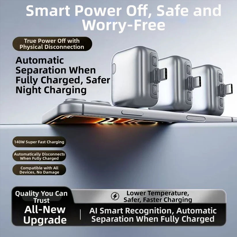 Smart Full Charge Separator Charging Protector Type-C